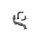 Corsa Downpipe High-Flow Catted Stainless Steel 3" EcoBoost Mustang 2015-2023