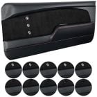 TMI Door Panel Sport XR Series Black Pair Mustang 1967-1968