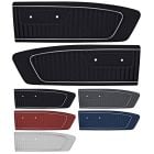 TMI Door Panel Carbon Fiber Style Vinyl Pair 1965 Mustang