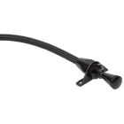 Lokar Transmission Dipstick Kit Firewall Mounted Black Stainless Steel For 700-R4 Transmission Chevrolet C10 1960-1987