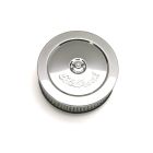 Edelbrock Air Cleaner Pro-Flo Chrome 6" Round With 2" Paper Element