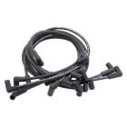 Edelbrock Spark Plug Wire Set 500 Ohm Resistance Black Chevrolet Small Block V8 1974-1988
