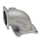 Edelbrock Intake Elbow High-Flow Satin For Super Victor 8.2 EFI Intake Manifold 260/289/302