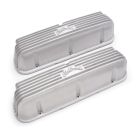 Edelbrock Valve Covers Classic Series Finned Aluminum Satin Pair