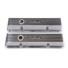 Edelbrock Valve Covers Elite II Low-Profile Aluminum Polished Pair For Chevrolet 262-400 V8 Engines