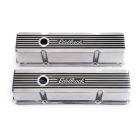 Edelbrock Valve Covers Elite II Tall Aluminum Polished Pair For Chevrolet 262-400 V8 Engines