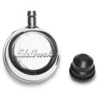 Edelbrock Valve Cover Breather Signature Series Chrome Round Push-In With 90-Degree PCV Port