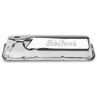 Edelbrock Valve Covers Signature Series Steel Chrome Short Pair For Ford 351M-400/ 351C V8
