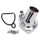 Edelbrock Water Neck 15-Degree Polished Aluminum Small Block Ford V8