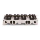 Edelbrock Performer RPM Cylinder Head for Small Block Chevy Small-Bore 60cc Flat Tappet Straight Spark Plug Complete Single