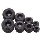 Edelbrock Socket Head Pipe Fitting Plugs Allen Key Steel Black Set