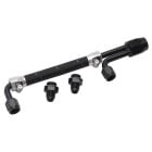 Edelbrock Dual-Quad Fuel Hose Kit ProClassic Black Finish