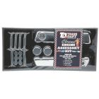 Trans-Dapt Performance Engine Dress Up Kit Chrome With Short Valve Covers 260/ Mustang 289/302/351W 1965-1985