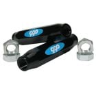 Classic Performance Products Tie Rod Sleeve Black Billet Aluminum Pair 71-87 Chevrolet C10
