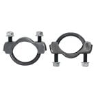 Exhaust Clamps Correct 2" Pair Mustang 1966-1968