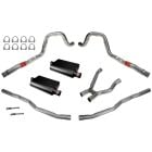 Dual Exhaust Kit 2-1/4" Aluminized For Use With Tri-Y Headers With Flowmasters Mustang 289/ 302 1965-1970