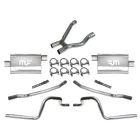 Exhaust System Dual 2" With MagnaFlow Mufflers For Use With Tri-Y Headers Mustang 289/ 302 1965-1970