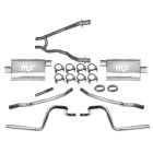 Dual Exhaust Kit 2" With MagnaFlow Mufflers Mustang 260/ 289/ 302 1965-1970