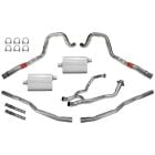 Dual Exhaust System 2-1/4" Mustang 351C 4V 1970