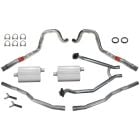 Dual Exhaust System 2-1/4" Aluminized Mustang 351C 1971-1973