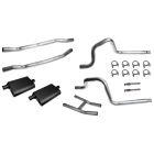 Dual Exhaust 2" Aluminized With Flowmaster Mufflers Mustang 260/ 289/ 302/ 351 1965-1970