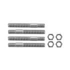 Carburetor Mounting Kit 1" Spacer Mustang 1965-1973
