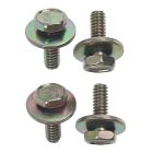 Mustang 71-73 Hood Twist Lock Retainers On Hood(4) Hardware Only 1971-1973