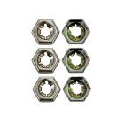 67/8 Rear Bmpr. Guard Pads(6) Hardware Only Mustang 1967-1968