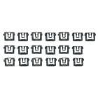AMK Products Rear Window Molding Clip Set Coupe Mustang 1965-1966