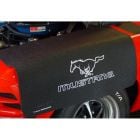 Fender Gripper Fender Cover Extra Long Black Pair With Running Pony Logo 