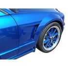 Trufiber Vented Fender Pair NX1 Fiberglass Mustang 2005-2009