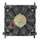 Flex-A-Lite Engine Oil Cooler 32-Row With Fan And Interchangeable Fittings