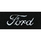 ACC Carpets Floor Mat Black Loop With Silver Ford Script Pair F-100 1965-1972
