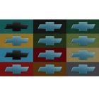 ACC Carpets Floor Mat Loop With Medium Blue Bowtie Logo Pair Chevrolet C10 1967-1970