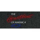 ACC Carpets Floor Mat Black Loop With Heartbeat Of America Logo Pair Chevrolet C10 1960-1966