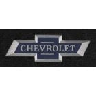 Lloyd Mats Front Floor Mat Black Carpeted Pair With Chevrolet 100 Centennial Logo Chevrolet Truck 1971-1972