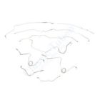 Classic Tube Brake Line Kit Original Steel Without Sway Bar For Power Disc Brakes Long Bed 2WD F-100 1977-1979