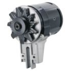 Powermaster Alternator Conversion PowerGEN Shorty 90 AMP 12-Volt Black Flathead V8 F-100 1949-1953
