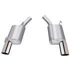 Gibson Axle-Back Exhaust System Dual Stainless Steel Mustang GT 4.6L 2005-2010