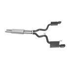 Gibson Cat-Back Exhaust System Stainless Steel Ceramic Coated 2-1/2" With 4-1/2" Black Tips Mustang V6 Fastback 2015-2017