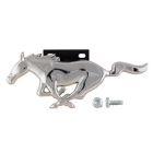 Grille Horse Emblem Chrome Oversized For Mach 1 Grille Delete Mustang 1994-2004 With Bracket