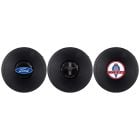 VSW Black Horn Button for 14-15” 9-Hole Wheel Mustang 65-73