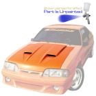 Cervini Ram Air Hood 1-1/2" Paintable Mustang 1987-1993