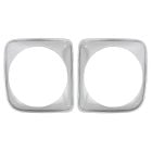 Headlight Bezels Pair Chevrolet C10 1967-1968
