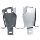 Hood Lock Support Brackets Metal Pair Mustang 1971-1973