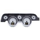 Dakota Digital 5-Gauge Set HDX Series With Silver Alloy Style Face Mustang 1967-1968