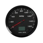 Holley Speedometer GPS Analog-Style 4-1/2" 160 MPH Black Face With Odometer