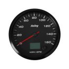 Holley Speedometer GPS Analog-Style 3-3/8" 160 MPH Black Face With Odometer