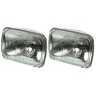 Headlight Sealed Beam Halogen With Clear Lens Pair F-100 1978-1979