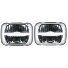LED Headlight 5"x7" With LED Light Bar Pair F-100 1978-1979